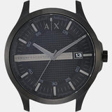 Armani Exchange Hampton Chronograph Black Dial Black Steel Strap Watch For Men - AX2104 Buy Now By Armani Exchange