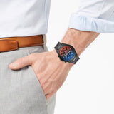 Armani Exchange Drexler Chronograph Black Dial Black Steel Strap Watch For Men - AX2615 Buy Now By Armani Exchange