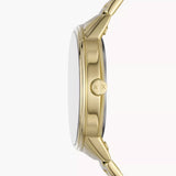 Armani Exchange Cayde Chronograph Black Dial Gold Steel Strap Watch for Men - AX2747 Buy Now By Armani Exchange