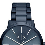 Armani Exchange Cayde Analog Blue Dial Blue Steel Strap Watch For Men - AX2702 Buy Now By Armani Exchange