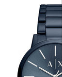 Armani Exchange Cayde Analog Blue Dial Blue Steel Strap Watch For Men - AX2702 Buy Now By Armani Exchange