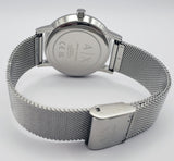 Armani Exchange Lola Analog Silver Dial Silver Mesh Strap Watch For Women - AX5535 Buy Now By Armani Exchange