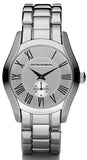 Emporio Armani Classic Quartz Silver Dial Silver Steel Strap Watch For Men - AR0647 Buy Now By Emporio Armani