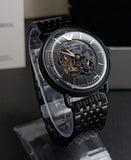 Emporio Armani Automatic Multifunction Black Dial Black Mesh Bracelet Watch For Men - AR60025 Buy Now By Emporio Armani