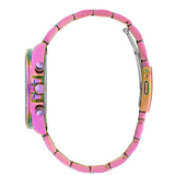 Guess Confetti Chronograph Crystals Multicolor Dial Purple Steel Strap Watch For Women - GW0483L5 Buy Now By Guess