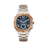 Guess Headliner Multifunction Blue Dial Two Tone Steel Strap Watch For Men - GW0572G4 Buy Now By Guess