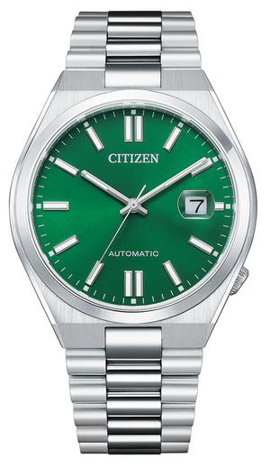 Citizen Tsuyosa Automatic Green Dial Silver Steel Strap Watch For Men - NJ0150-81X Buy Now By Citizen