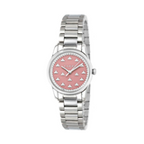 Gucci G Timeless Quartz Pink Dial Silver Steel Strap Watch for Women - YA1265033 Buy Now By Gucci
