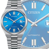 Citizen x Pantone Automatic Blue Dial Silver Steel Strap Watch For Men - NJ0158-89L Buy Now By Citizen