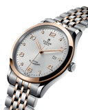 Tudor 1926 Automatic Diamonds Silver Dial Two Tone Steel Strap Watch for Men - M91651-0002 Buy Now By Tudor