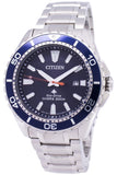 Citizen Promaster Marine Blue Dial Silver Steel Strap Watch For Men - BN0191-80L Buy Now By Citizen