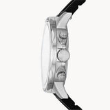 Fossil Bannon Multifunction Black Dial Black Silicone Strap Watch for Men - BQ2494 Buy Now By Fossil