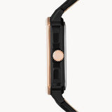 Fossil Multifunction Black Dial Black Leather Strap Watch for Men - BQ2654 Buy Now By Fossil