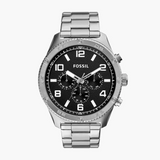 Fossil Brox Multifunction Black Dial Silver Steel Strap Watch for Women - BQ2797 Buy Now By Fossil