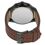 Fossil Brox Multifunction Grey Dial Brown Leather Strap Watch for Men - BQ2800 Buy Now By Fossil