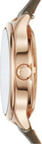 Fossil Suitor Mechanical Grey Dial Grey Leather Strap Watch for Women - BQ3265 Buy Now By Fossil