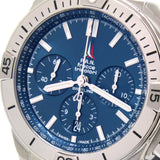 Breitling Chronomat B01 42 Frecce Tricolori Blue Dial Silver Steel Strap Watch for Men - AB01344A1C1A1 Buy Now By Breitling