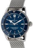 Breitling Superocean Heritage B20 Automatic 44 Blue Dial Silver Mesh Bracelet Watch for Men - AB2030161C1A1 Buy Now By Breitling