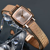 Tissot Lovely Square Lady Quartz Rose Gold Dial Rose Gold Mesh Bracelet Watch For Women - T058.109.33.456.00 Buy Now By Tissot