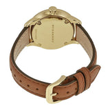 Burberry The Classic Champagne Gold Dial Brown Leather Strap Watch for Women - BU10101 Buy Now By Burberry