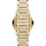 Burberry The City Gold Dial Gold Steel Strap Watch for Women - BU9145 Buy Now By Burberry
