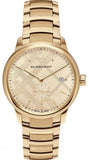 Burberry The Classic Gold Dial Gold Steel Strap Watch for Men - BU10006 Buy Now By Burberry