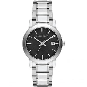 Burberry The City Black Dial Silver Stainless Steel Strap Watch for Women - BU9001 Buy Now By Burberry