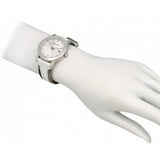 Burberry The City Silver Dial White Leather Strap Watch for Women - BU9019 Buy Now By Burberry