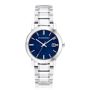 Burberry The City Blue Dial Silver Steel Strap Watch for Men - BU9031 Buy Now By Burberry