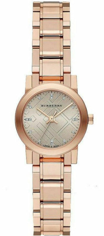 Burberry Heritage Rose Gold Dial Rose Gold Steel Strap Watch for Women - BU9215 Buy Now By Burberry