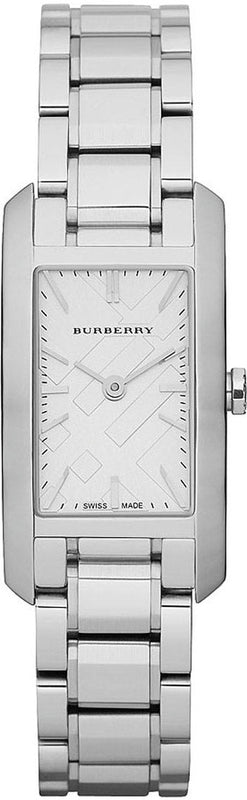 Burberry Heritage Silver Dial Silver Steel Strap Watch For Women - BU9500 Buy Now By Burberry