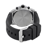Bulova Marine Star Chronograph Black Dial Black Rubber Strap Watch for Men - 98B127 Buy Now By Bulova