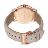 Burberry The City Diamonds Beige Dial Beige Leather Strap Watch for Women - BU9131 Buy Now By Burberry