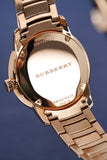 Burberry The Classic Rose Gold Dial Rose Gold Steel Strap Watch for Men - BU10013 Buy Now By Burberry