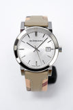 Burberry The City White Dial Beige Leather Strap Watch for Women - BU9132 Buy Now By Burberry