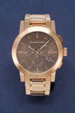 Burberry The City Grey Dial Rose Gold Steel Strap Watch for Men - BU9353 Buy Now By Burberry