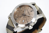 Burberry The City Smoked Brown Dial Brown Leather Strap Watch for Men - BU9361 Buy Now By Burberry