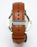Burberry The City Black Dial Brown Leather Strap Watch for Men - BU9905 Buy Now By Burberry