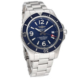 Breitling Superocean Automatic 42mm Blue Dial Silver Steel Strap Watch for Men - A17366D81C1A1 Buy Now By Breitling
