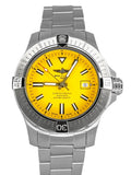 Breitling Avenger Automatic 45mm Seawolf Yellow Dial Silver Steel Strap Strap Watch for Men - A17319101/1A1 Buy Now By Breitling