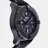 Breitling Avenger Automatic 45 Seawolf Night Mission Black Dial Black Nylon Strap Watch for Men - V17319101B1X1 Buy Now By Breitling