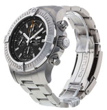 Breitling Avenger Chronograph 45mm Black Dial Silver Steel Strap Watch for Men - A13317101B1A1 Buy Now By Breitling
