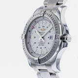 Breitling Colt Automatic Silver Dial Black Leather Mens Watch - A1738811/G791/173A Buy Now By Breitling