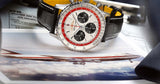 Breitling Navitimer B01 Chronograph 43 Boeing 747 White Dial Black Leather Strap Watch for Men - AB01383B1G1P1 Buy Now By Breitling