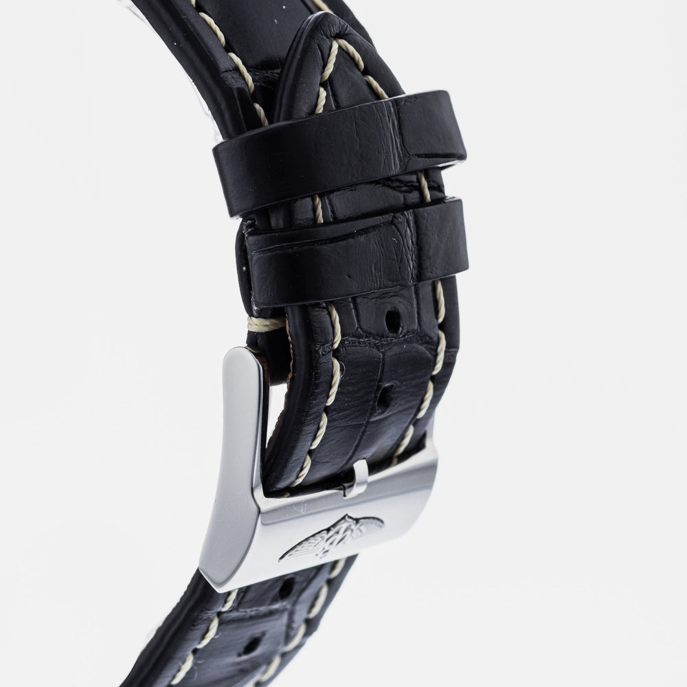 Breitling Navitimer 1 Chronograph 41mm Automatic Black Dial Black Leather Strap Mens Watch - A13324121B1P1 Buy Now By Breitling