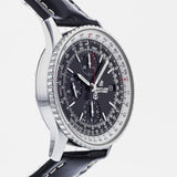 Breitling Navitimer 1 Chronograph 41mm Automatic Black Dial Black Leather Strap Mens Watch - A13324121B1P1 Buy Now By Breitling
