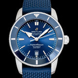 Breitling Superocean Heritage B20 Automatic 46 Blue Dial Blue Mesh Bracelet Watch for Men - AB2020161C1S1 Buy Now By Breitling