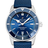 Breitling Superocean Heritage B20 Automatic 46 Blue Dial Blue Mesh Bracelet Watch for Men - AB2020161C1S1 Buy Now By Breitling