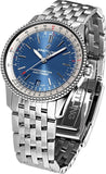 Breitling Navitimer Automatic 38mm Stainless Steel Blue Dial Mens Watch - A17325211C1A1 Buy Now By Breitling