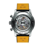 Breitling Navitimer B01 Chronograph 41 Blue Dial Black Leather Strap Watch for Men - AB0139241C1P1 Buy Now By Breitling